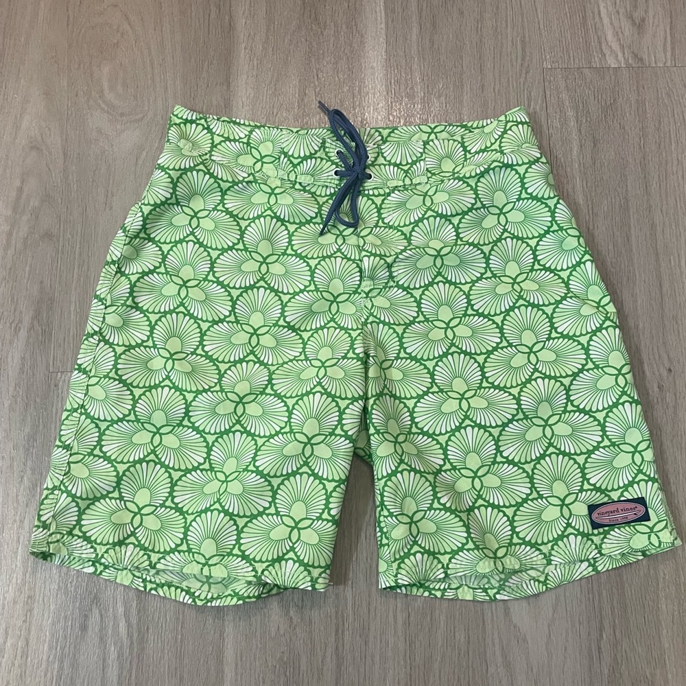 Vineyard Vines men Board Shorts Swim Trunks green size 30